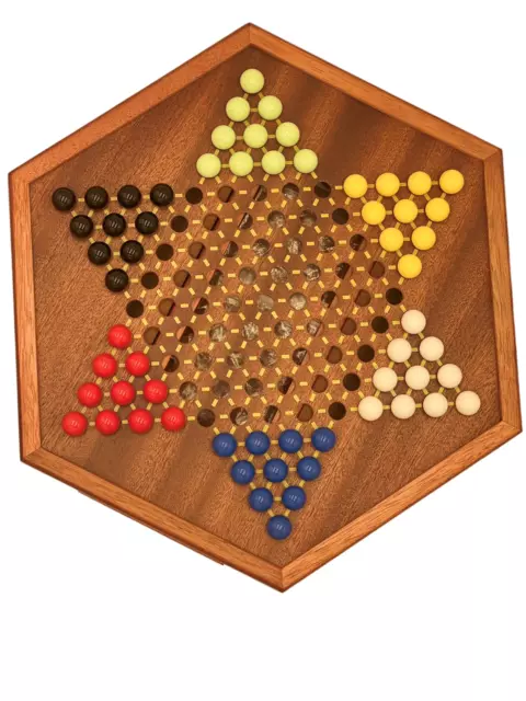 Classic Chinese Checkers Chess Set With Drawers Board Game 2