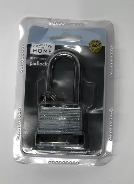 Complete Home 40mm Heavy Duty Padlock w Keys 890936 Brand New