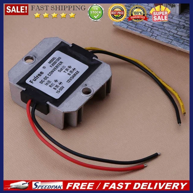DC-DC 15-55V to 12V 3A Step Down Voltage Converter Reducer Module