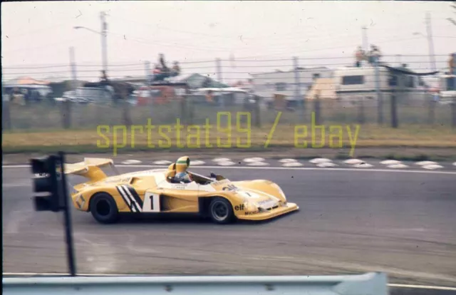 Gerard Larrousse #1 Alpine A442 - 1975 Watkins Glen 6 Hours - Vtg Race Negative