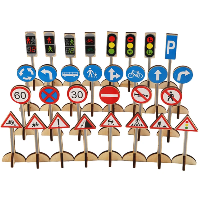 Feu De Signalisation Enfant 72 Cm – Lumineux, éducatif – Alimenté Par 4 Piles AAA – Certifié CE – Dès 3 Ans