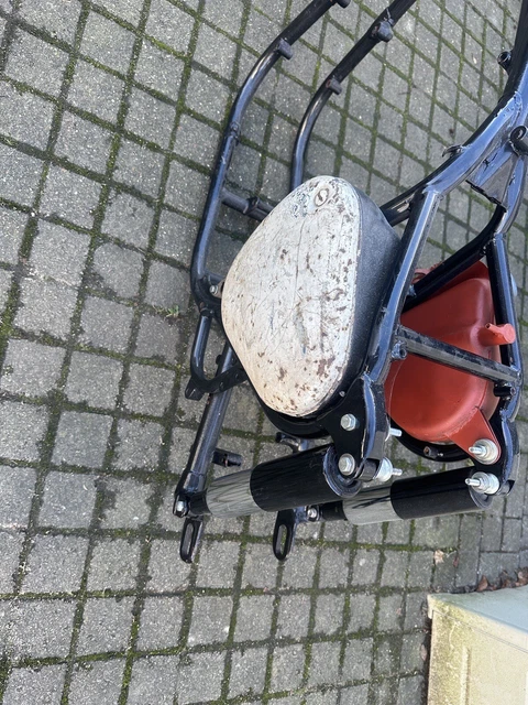 BSA RGS A10 A7 Frame, forks, swinging arm, rear shocks, oil tank and ...