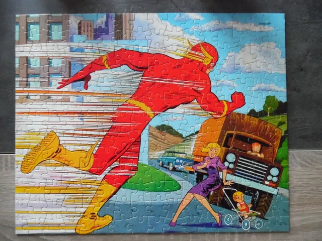 Puzzle MB 100 Pièces La Bataille Des Planètes (Gatchaman) - Année 1979 - Complet - Occasion