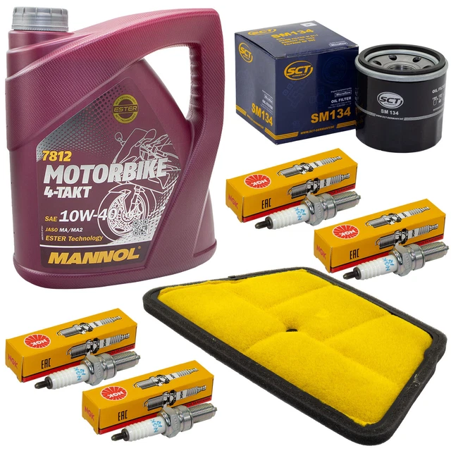 Kit Complet Entretien Mercedes : Bougies + Filtre à Huile + Filtre Transmission | Modèles 2015-2025