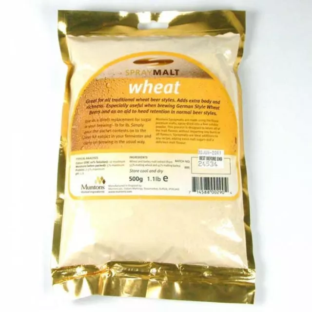 SPRAYMALT WHEAT - ESTRATTO DI MALTO SECCO 0,5Kg BIRRA FAI DA TE HOMEBREW