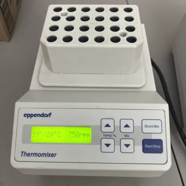 NICE Eppendorf Thermomixer 5350 Incubator Block, Tested WORKING