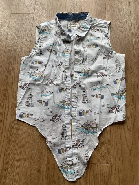 Boden Johnnie B Girls Tank Blouse 9-10 Years Good Condition