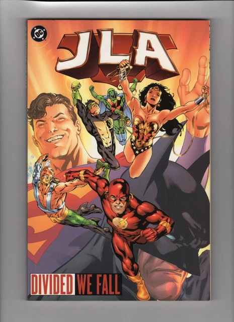 JLA Divided We Fall TPB DC Comics 2002 Softcover Graphic Novel Mark Waid VF