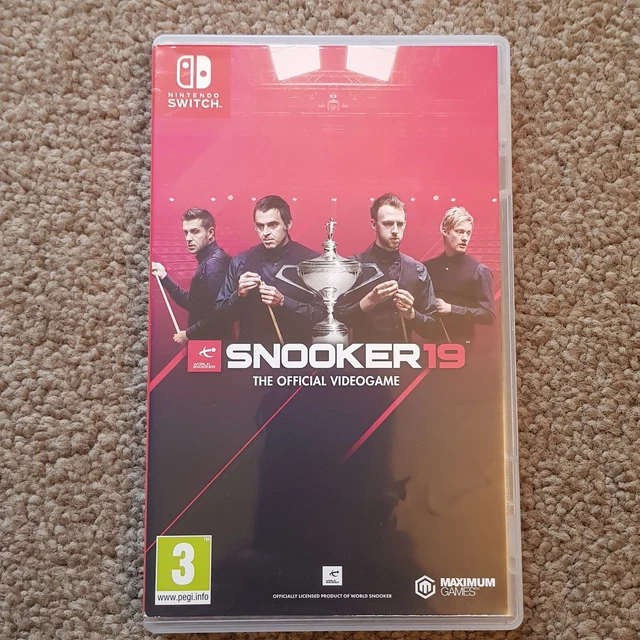 Snooker 19: il videogioco ufficiale per Nintendo Switch in scatola PAL