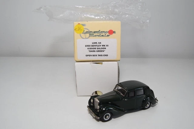 Lot 418 - A LANSDOWNE MODELS 1:43 scale hand built