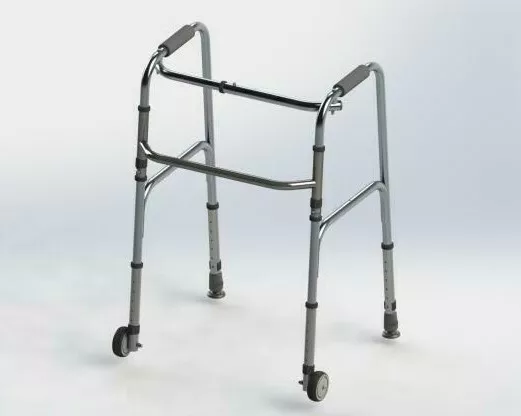 frame folding light reciprocal walker movable walking aid 150kg-