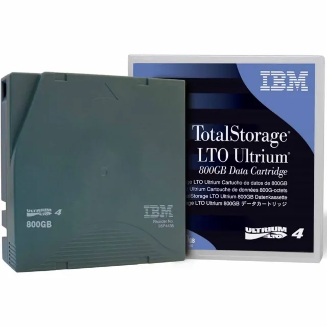 IBM 95p4436 Lto Ultrium 4 Tape Cartridge 800gb/1600gb Compressed Cassette_
