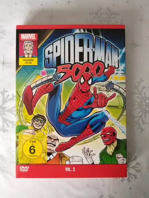 DVD "Spiderman 5000 - Vol. 3" (2010) mit Episodenguide, Zustand: Sehr Gut!!!