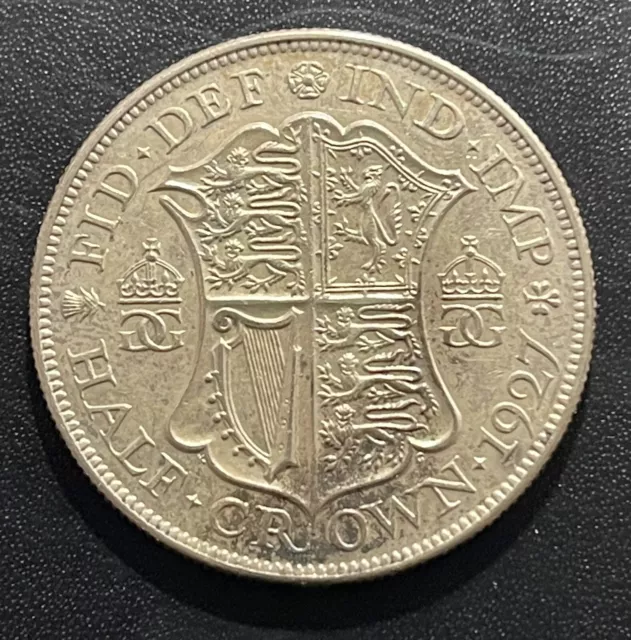 Great Britain 1927 Half Crown Silver Coin