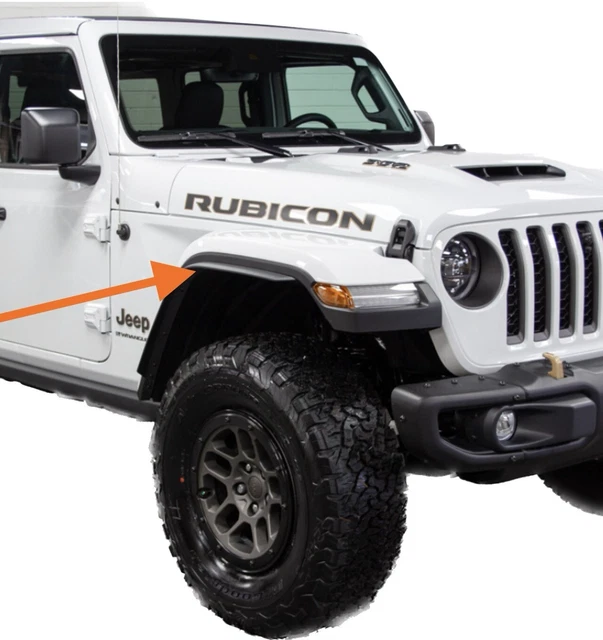 JEEP WRANGLER RUBICON Extreme Recon Fender Flare Extensions OEM Mopar