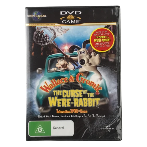 WALLACE & AND Gromit DVD Curse of the Were Rabbit Movie AUSTRALIA