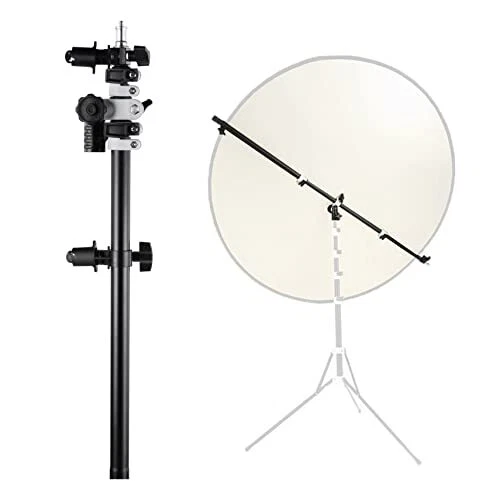 Selens Telescopic Reflector Holder Extendable Boom Arm 360 Degree Swivel with...