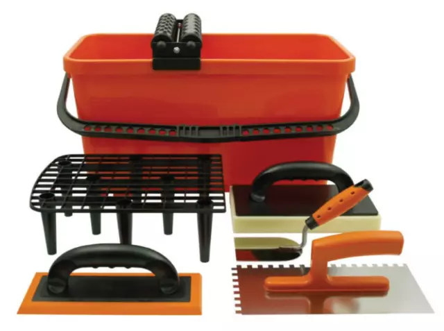 Professionnel Washboy Carrelage Set Seau Jointure Joint Éponge Flottant Truelles