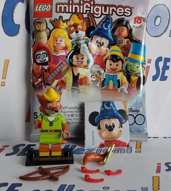 71038 Robin Hood LEGO Minifigure Disney set serie 3 100 New Nuovo