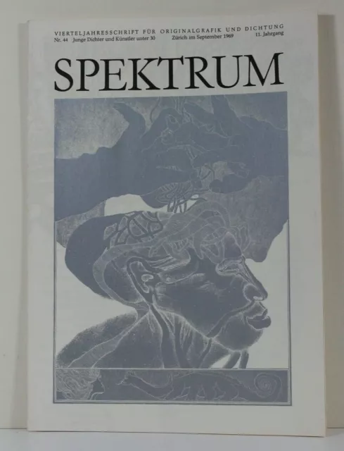 Spektrum. Vierteljahresschrift für Originalgrafik und Dichtung, Nr. 44, 1969