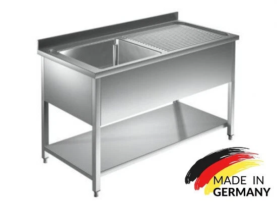 ANGEBOT* RIEBER Modul-Spüle Spülbecken Gastranomie EDELSTAHL 50x70 cm