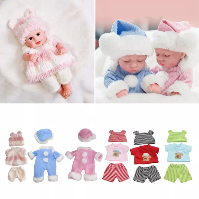 Handmade Baby Doll Clothes Dress Outfits Costumes Pajamas for 11.8 Inch Dolls