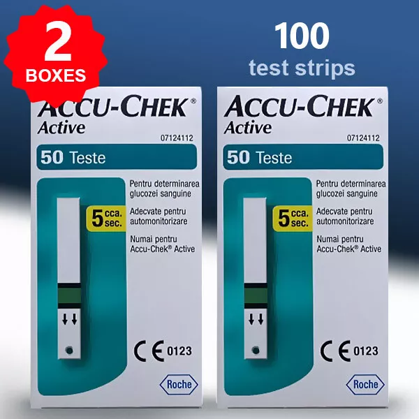 ACCU-CHEK Active test strips EXP.Date 2025-04