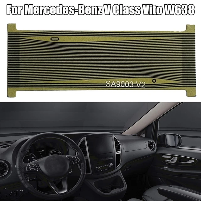 Câble Ruban Pour Tableau De Bord / Compteur De Vitesse - Compatible Mercedes Classe V Vito W638 - Réparation De Pixels écran LCD