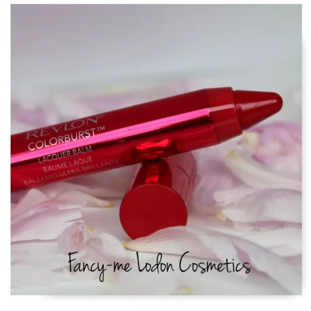 Rouge à lèvres baume à laque Revlon Colorburst en 135 PROVOCATEUR - SCELLÉ + GRATUIT P&P 2