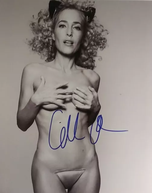 Gillian Anderson - X-files - Signed 8x10