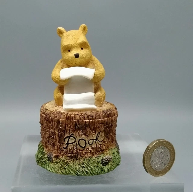 BORDER FINE ARTS - Disney - Classic Pooh A1358 - Pooh Trinket Pot £10.