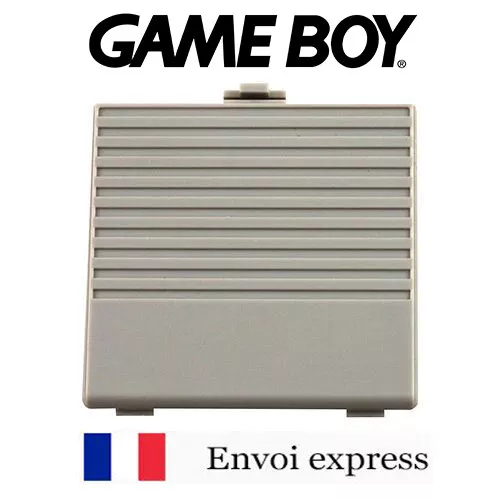 Cache pile gris Game Boy Classique FAT neuf [Battery cover Gameboy GB] FRANCE