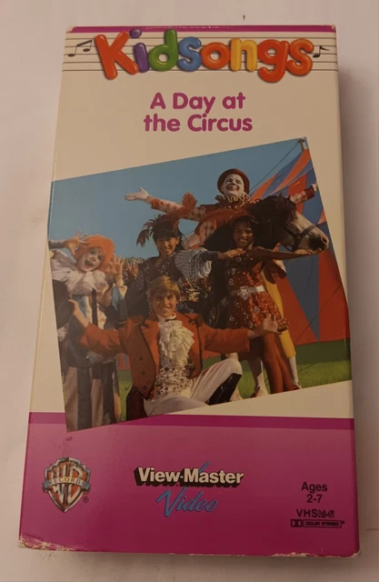 KIDSONGS - A Day at the Circus (VHS) EUR 8,87 - PicClick IT