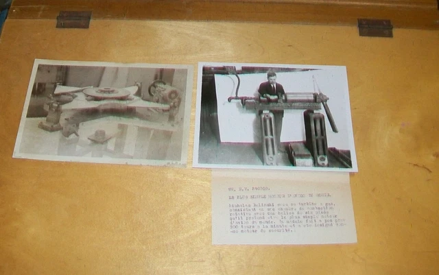 Aircraft Gas Turbine Engine Belinski + Propeller Boss? Photographs (2)
