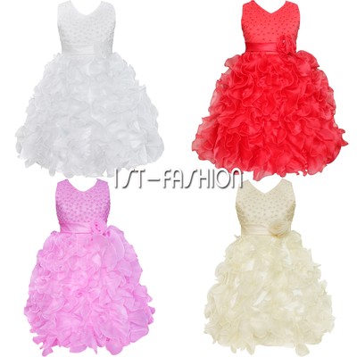 Fille Bebe Princesse Robe Tenue De Soiree Mariage Bapteme Ceremonie Costume Neuf Eur 23 94 Picclick Fr