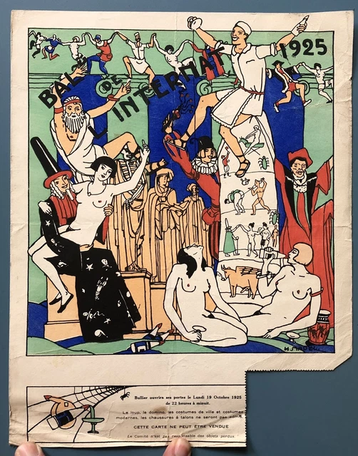 Bal de l’internat 1925 H.Madel.