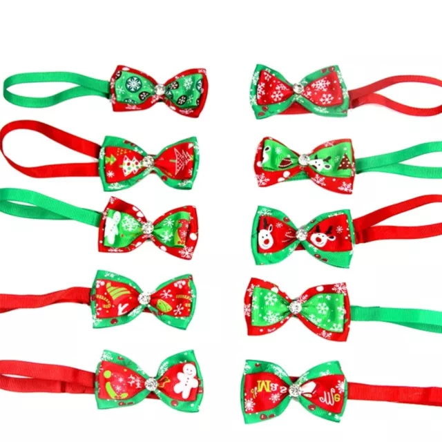 15 Pcs Dog Hair Bows with Clips Small Dogs Collar Pet Accessories