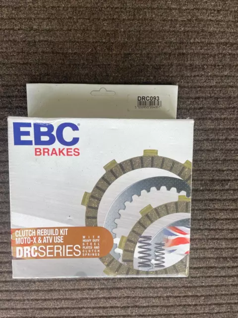 Honda CRM 250 R (RK) MK1 MD24 89-90 EBC Complete Clutch Kit DRC093