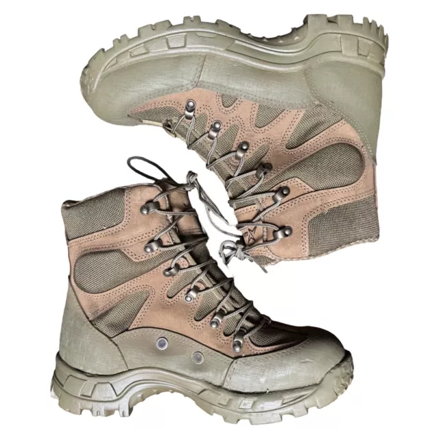 WELLCO M760 COMBAT hiker military boots mens 9R hot weather 9M coyote brown 49.99 PicClick