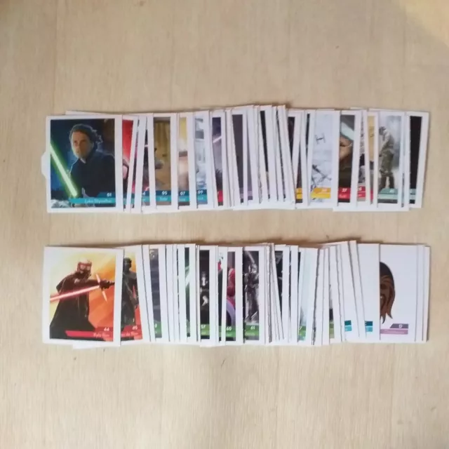 Collection Complete Des 96 Images Differentes  Star Wars  Skywalker Leclerc 2019