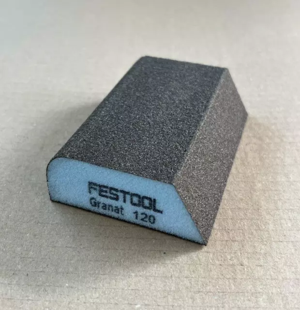 Festool 18x Schleifschwamm 69x98x26 mm P120 'Granat'