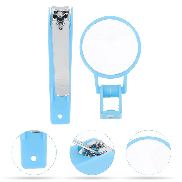 2 pz taglierina unghie dito carbonio acciaio unghie cutter unghie trimmer