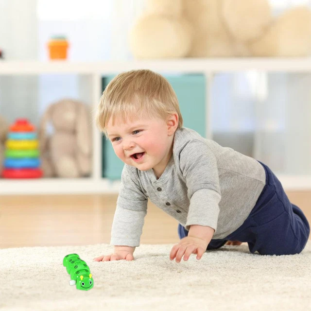 Wind up Montessori Toys Clockwork Caterpillar | Educational Clockwork Toy 2