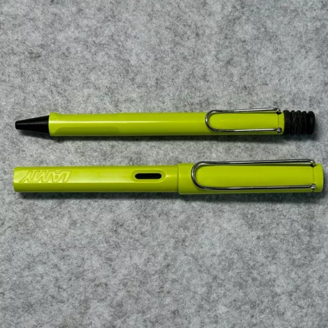 LAMY Fountain pen Safari Lime green 2008 Limited Color Ballpoint Pen Set