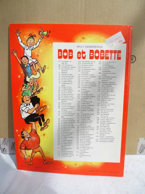 BD Bob et Bobette - Erasme - La Guerre des Rafales 2