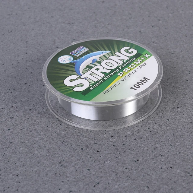 100 M Cuerda de Nailon Transparente Equipo de Pesca Exterior Tejer Pesca