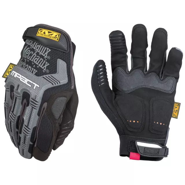 Mechanix Wear MPT-58-011 Mpact Glove with Poron XRD, Black/Grey, Size XLarge
