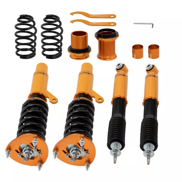 Suspension Coilovers Lowering Kit w/ 24-Way Damping For VW Golf R GTI MK7 15-20