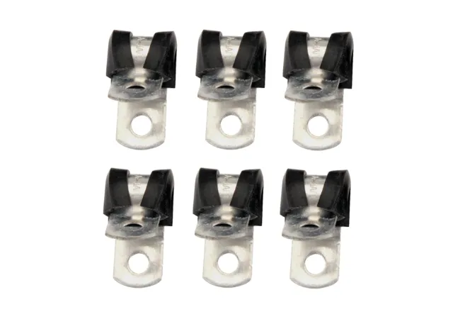 3770G Mr. Gasket Adel Mount Clamps - 3/16 Inch - 6 Pieces
