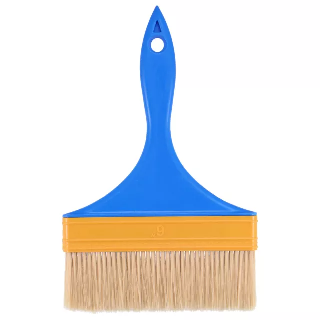 6" Paint Brush 0.35" Thick Soft Nylon Bristle with PP Handle Paintbrush for Wall